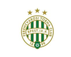 ferencvarosi tc Verein Logo Symbol Ungarn Liga Fußball abstrakt Design Vektor Illustration