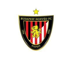 budapest honved fc klubb logotyp symbol ungern liga fotboll abstrakt design vektor illustration