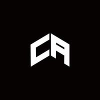 ca logotyp monogram modern designmall vektor