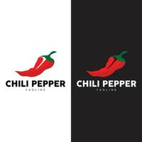 varm chili logotyp mall vektor illustration