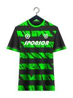 fotboll jersey attrapp för fotboll klubb. vektor sublimering sporter kläder design. enhetlig främre se mallar fotboll jersey.