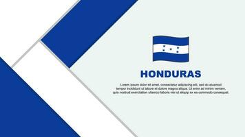 honduras flagga abstrakt bakgrund design mall. honduras oberoende dag baner tecknad serie vektor illustration. illustration