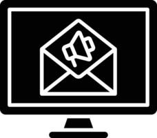 E-Mail-Marketing-Vektorsymbol vektor