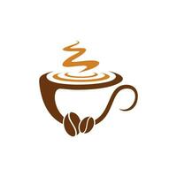 Kaffee Logo Vektor Design Vorlage