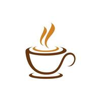 Kaffee Cafe Logo Vektor Design Vorlage