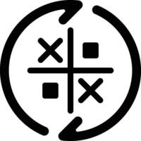 anpassungsfähig Taktik Vektor Symbol