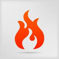 Feuer Logo Design Vorlage. Flamme Logo Vektor Illustration Design Vorlage. Feuer Flamme Symbol