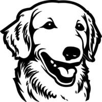 labrador retriever - kikar hundar ras ansikte vektor bild