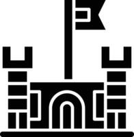 Schloss-Vektor-Symbol vektor