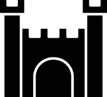 Wikinger Schloss Vektor Symbol