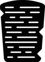 Stein Tablette Vektor Symbol