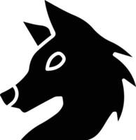 Wolf-Vektor-Symbol vektor