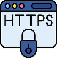 https-Vektorsymbol vektor