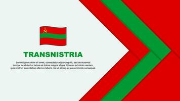 transnistria flagga abstrakt bakgrund design mall. transnistria oberoende dag baner tecknad serie vektor illustration. transnistria tecknad serie