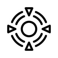 mål ikon vektor symbol design illustration