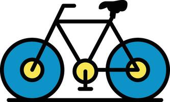 Fahrrad-Vektor-Symbol vektor