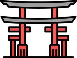 torii Tor Vektor Symbol