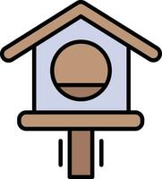 Vögel Haus Vektor Symbol