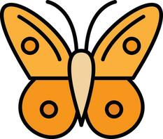 fjärilar vektor ikon