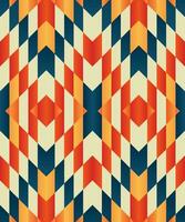 einheimisch Muster amerikanisch Stammes- indisch Ornament Muster geometrisch ethnisch Textil- Textur Stammes- aztekisch Muster navajo Mexikaner Stoff nahtlos Vektor Dekoration Mode