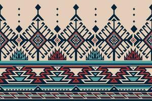 einheimisch Muster amerikanisch Stammes- indisch Ornament Muster geometrisch ethnisch Textil- Textur Stammes- aztekisch Muster navajo Mexikaner Stoff nahtlos Vektor Dekoration Mode