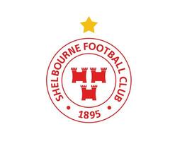 shelbourne Verein Logo Symbol Irland Liga Fußball abstrakt Design Vektor Illustration