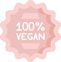 alle vegan Produkte Vektor Symbol