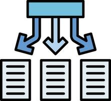 Ausführung Steuerung Vektor Symbol