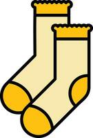 Socken-Vektor-Symbol vektor