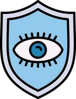Sicherheit Vision Vektor Symbol