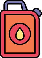 Öl Kanister Vektor Symbol