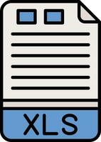 xls-Vektorsymbol vektor