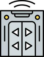 elektrisch Tür Vektor Symbol