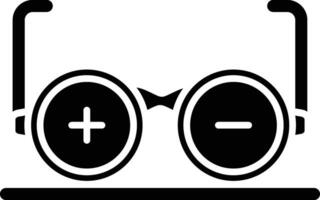 Brille Rezept Vektor Symbol