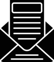 e Newsletter Vektor Symbol