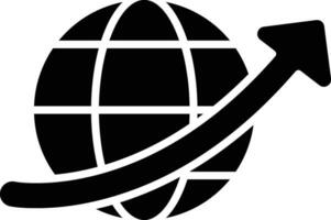 global Fortschritt Vektor Symbol