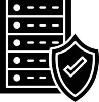 Server Schutz Vektor Symbol