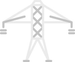 Strom-Vektor-Icon-Design vektor