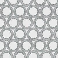 einfach abstrakt geometrisch grau Farbe Blume wellig Muster, perfekt zum Hintergrund, Tapete vektor