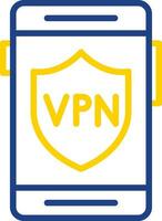 VPN-Vektor-Icon-Design vektor