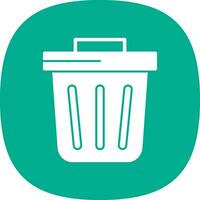 Trash-Vektor-Icon-Design vektor