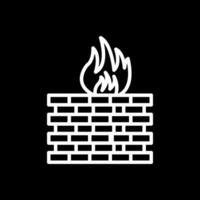 Firewall Aufbau Vektor Symbol Design