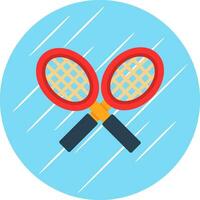 Tennis Schläger Vektor Symbol Design