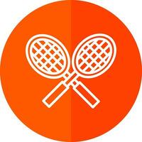 Tennis Schläger Vektor Symbol Design