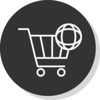 E-Commerce-Vektor-Icon-Design vektor