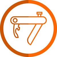 Tasche Messer Vektor Symbol Design