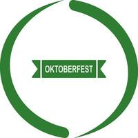 Oktoberfest-Banner-Vektor-Symbol vektor