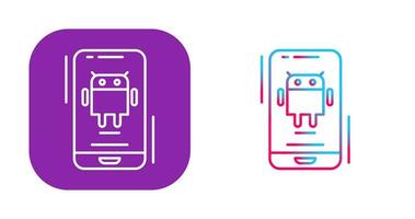 Android-Vektorsymbol vektor