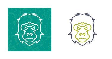 Gorilla-Vektor-Symbol vektor