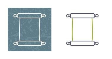 Rolle des Papiervektorsymbols vektor